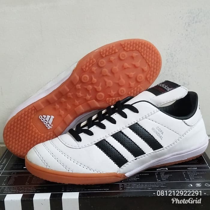 Sepatu futsal / putsal footsal adidas copa mundial kulit grade ori mu