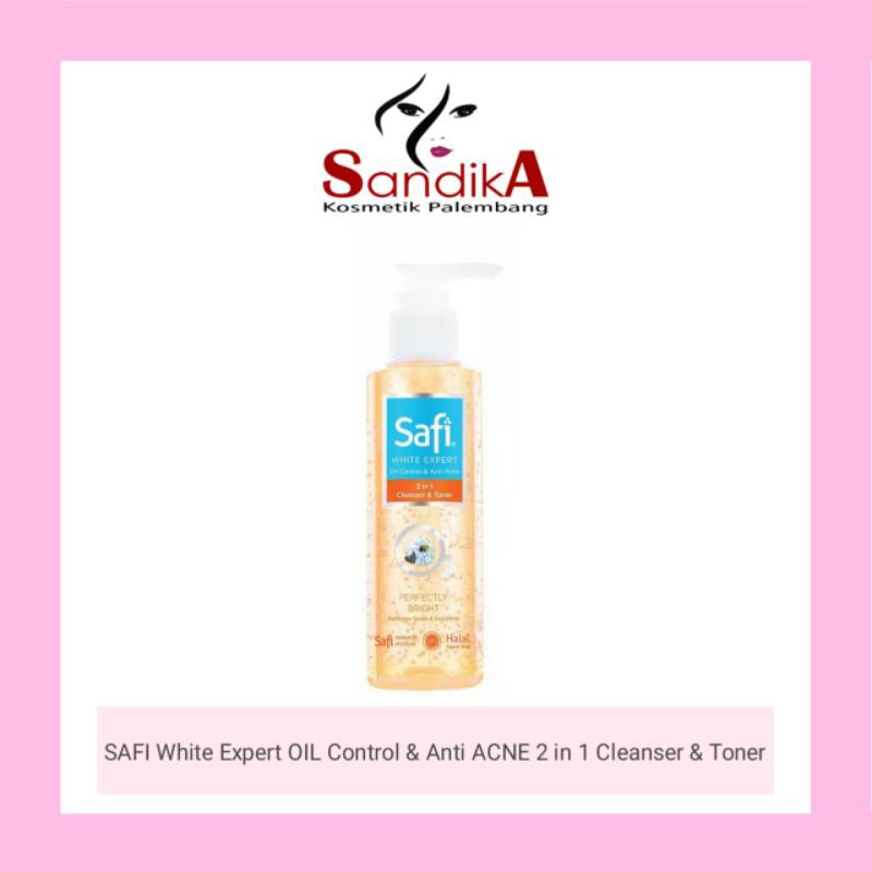 SAFI White Expert OIL Control &amp; Anti ACNE 2 in 1 Cleanser &amp; Toner