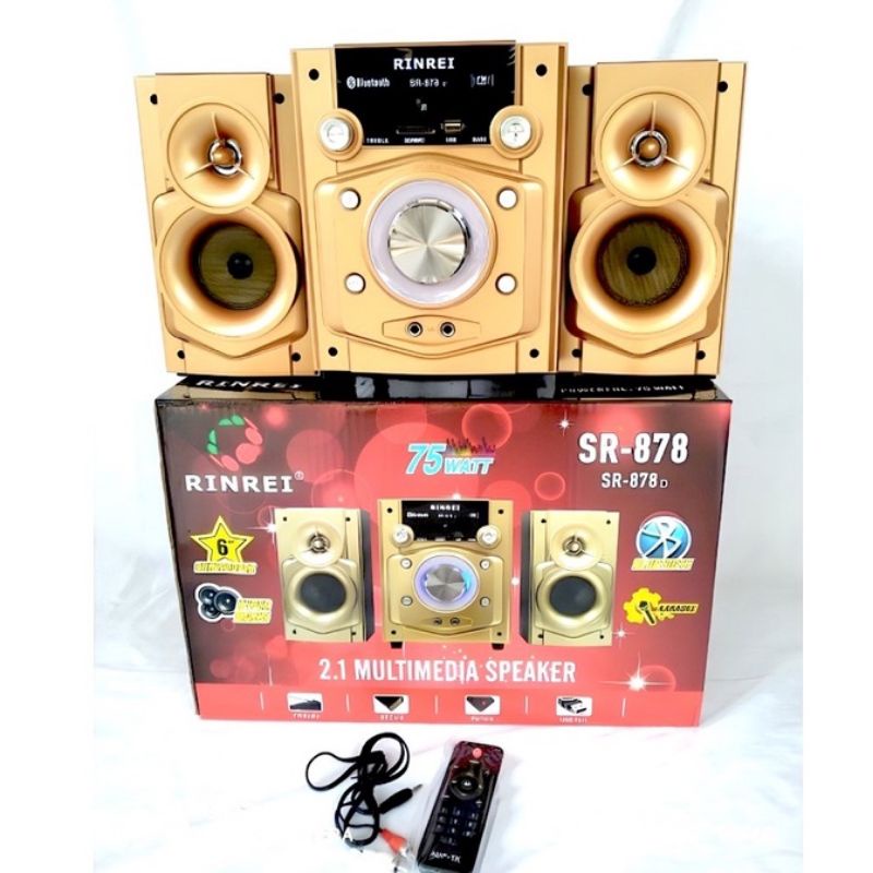 SPEAKER BLUETOOTH RINREI SR 878D