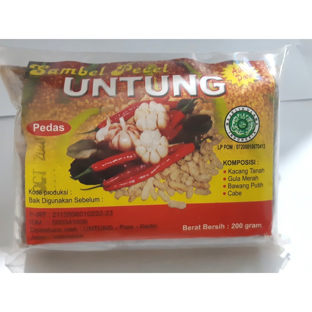Sambel Pecel Untung