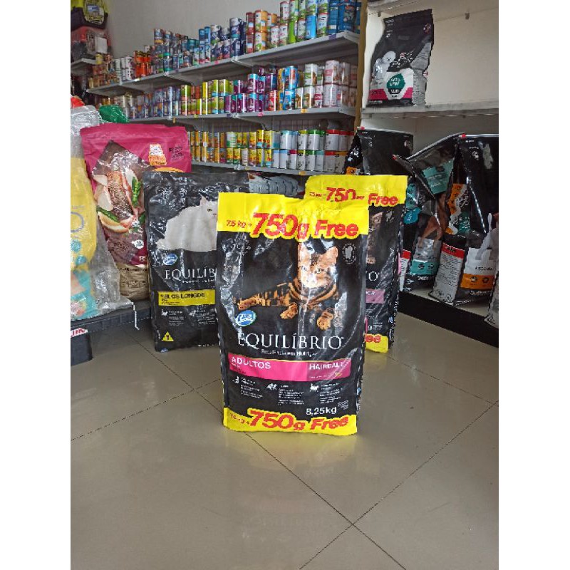 Cat Food Equilibrio Adultos hairball 7,5 kg makanan kucing equilibrio dewasa