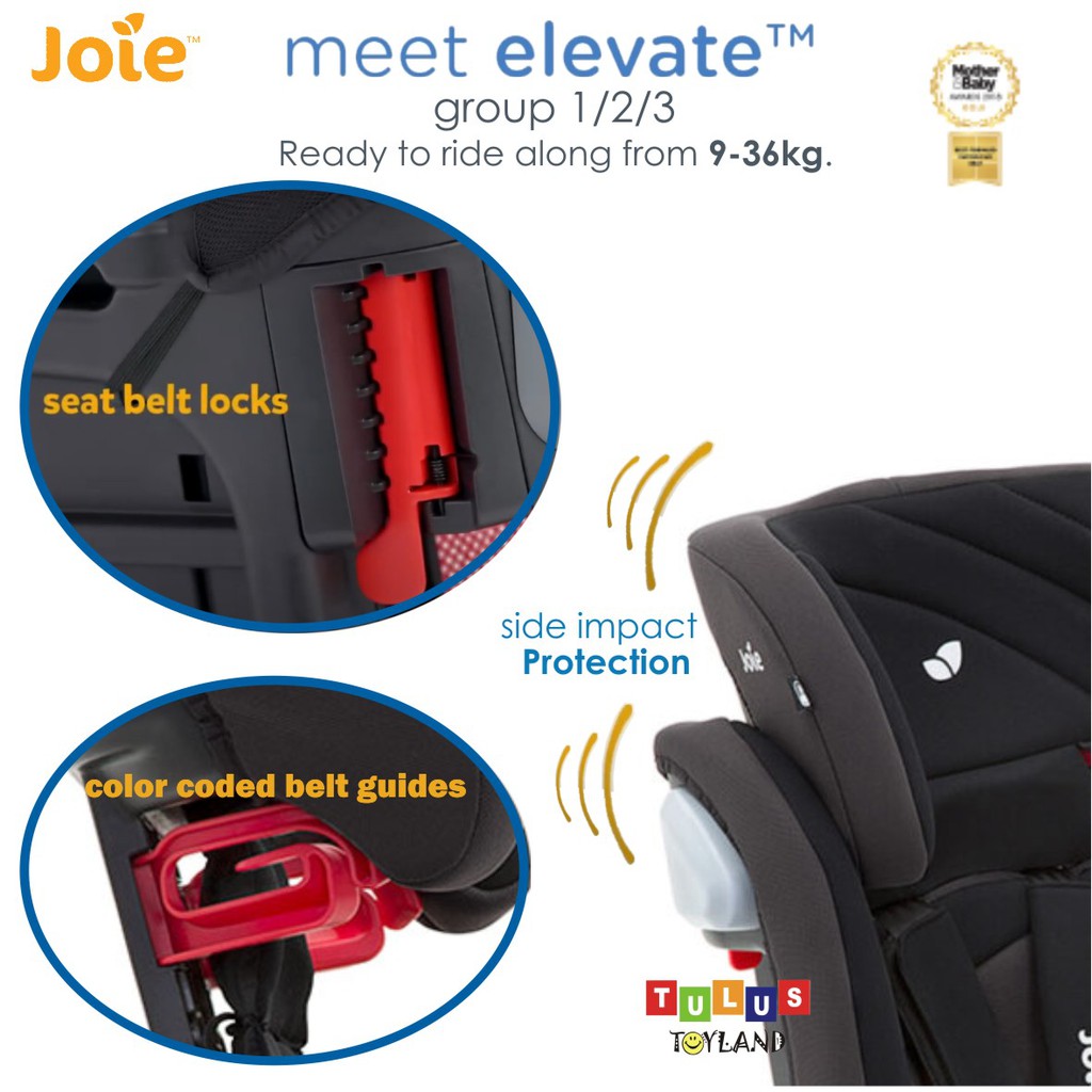 Car Seat Joie Elevate Booster Car Seat Dudukan Kursi Mobil Anak Murah