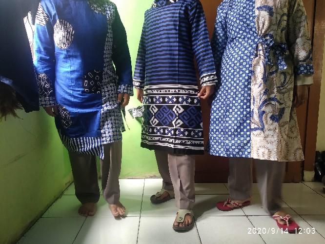 Terlaris Serut Genes Jelita Tunic Navbor Yelbor Whitbor Creambor Tunik Batik Modern Hrb030 Dolbi Dob