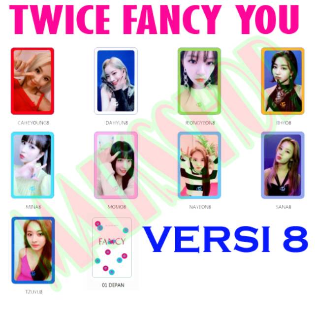 Twice Fancy You Photocard Kpop