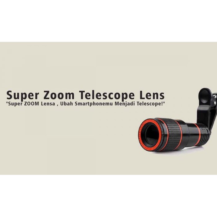 Super Zoom Telescope Lens