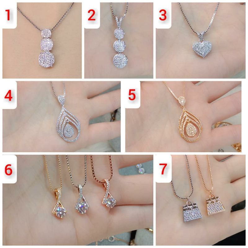 La Vienne - kalung Titanium Wanita - 5 Variasi Lheo