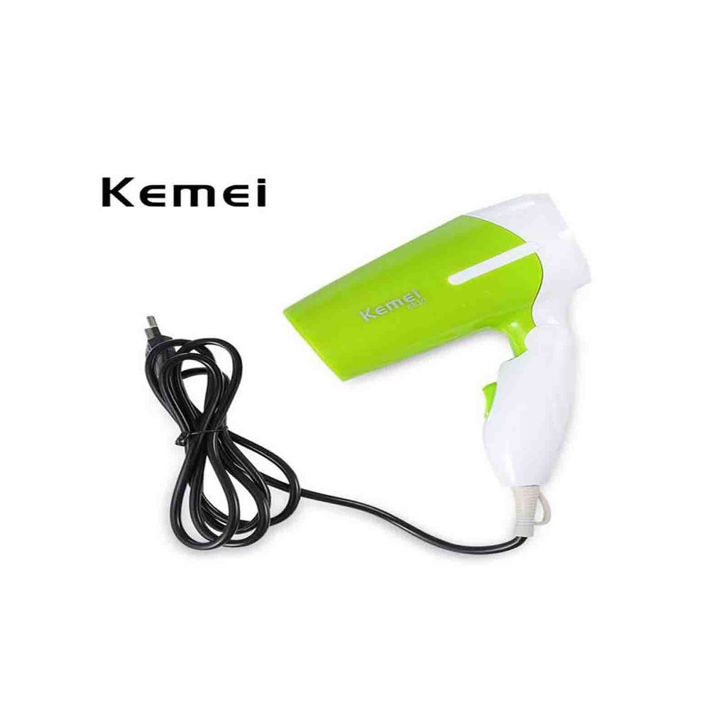 Hair dryer Profesional Kemei Km 3326 travel hair dryer rambut kemei lipat