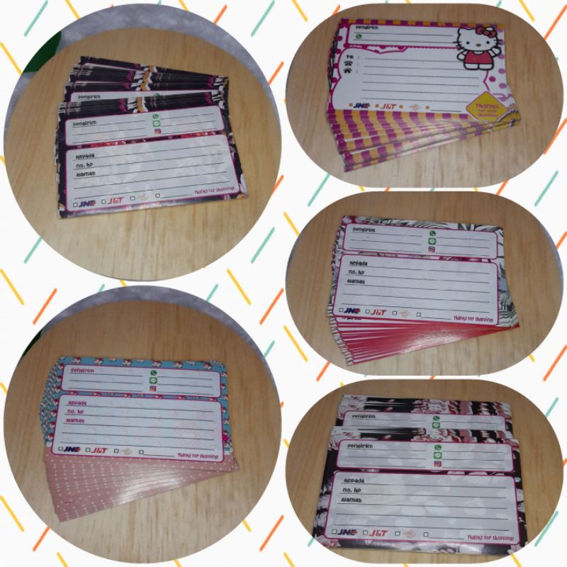 

SALE STOK CUCI GUDANG STIKER ALAMAT/STIKER OLSHOP/LABEL PENGIRIM
