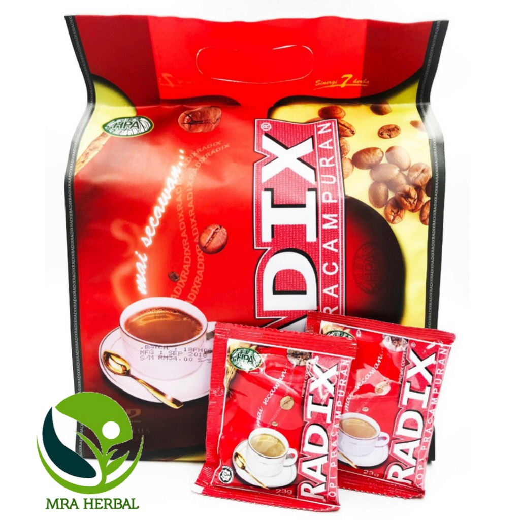 SMART - Kopi Radix Hpa Malaysia | Kopi Radix Jumbo HPA | Kopi Radix Original ISI 32 Sachet || Cofee 