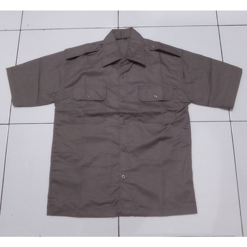 BAJU PDH coklat muda