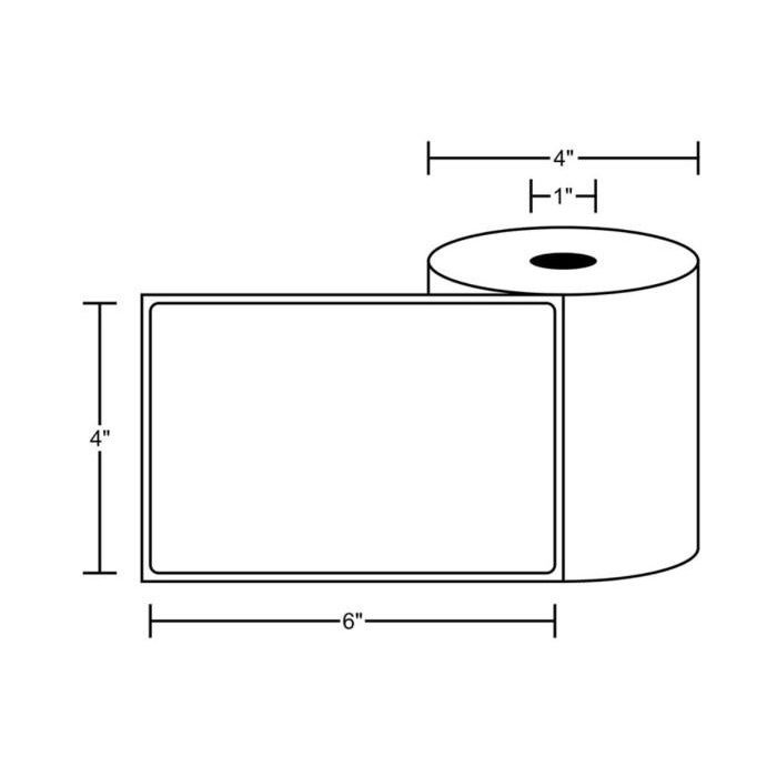 

Kertas | Label Barcode 100X150Mm Isi 500 Pcs / Kertas Sticker Thermal Direct Kualitas Terbaik