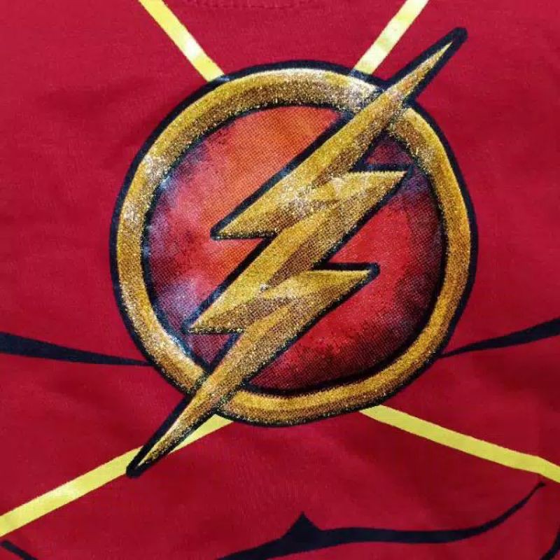 TERBARU KOSTUM BAJU ANAK THE FLASH TERLARIS BISA COD GRATIS TOPENG