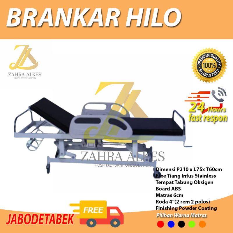 Brangkar dorong HI-lO UGD | Bed Pasien