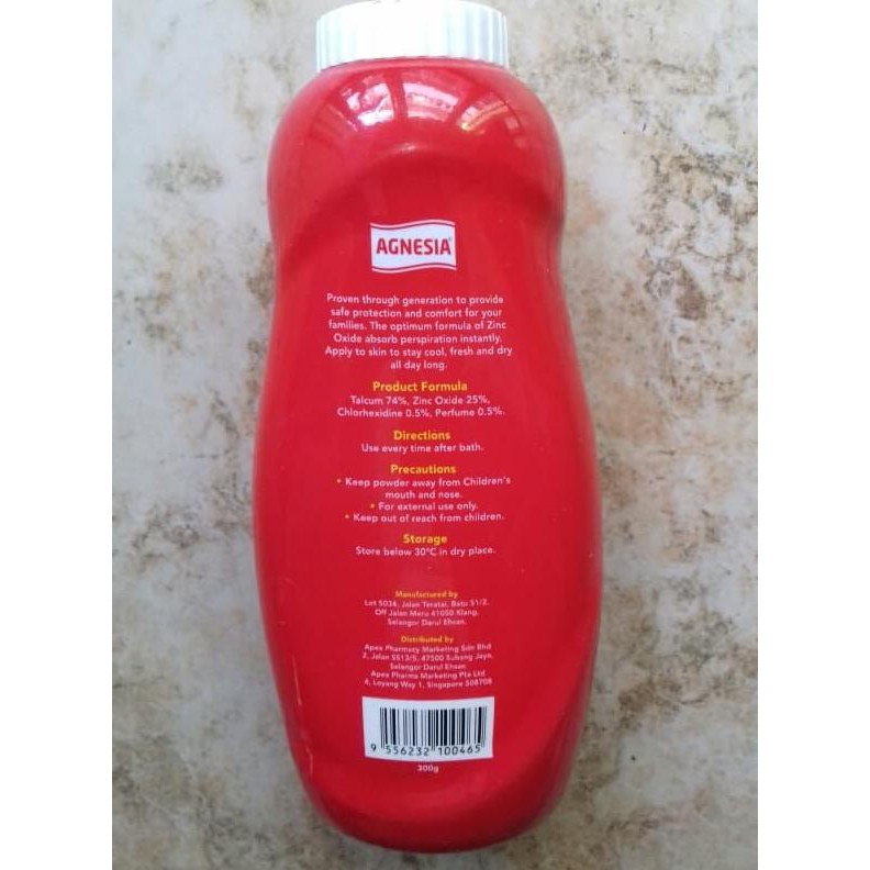 Agnesia Antiseptic Dusting Powder 300Gr