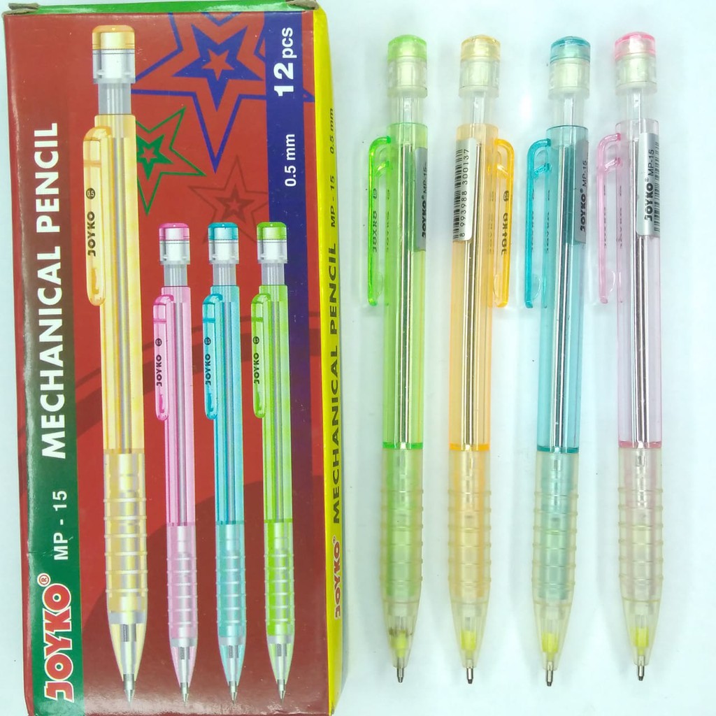 

pensil mekanik joyko MP-15 0.5mm mechanical pencil