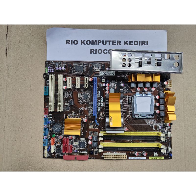 motherboard mobo asus p5q turbo chipset Intel p45 ddr2 lga 775 xeon