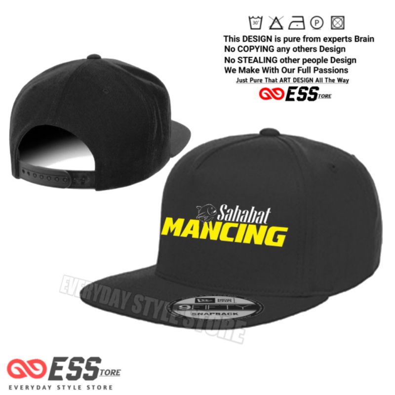 Topi Sahabat Mancing Snapback - Topi Mancing
