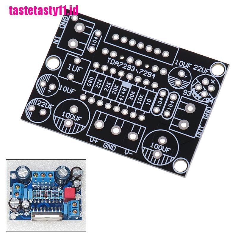 Papan Sirkuit pcb amplifier mono channel TDA7293 / TDA7294