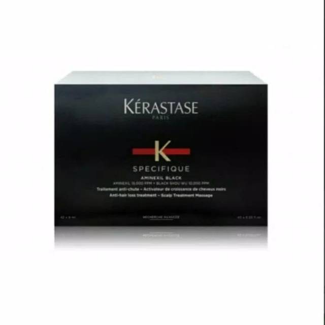 TERMURAH KERASTASE AMINEXIL BLACK 42 AMPUL X 6ml | Shopee