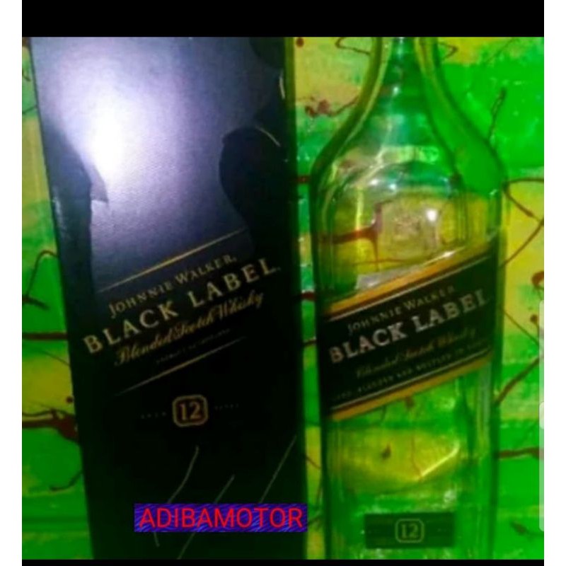 

BOTOL BEKAS BLACK LABEL