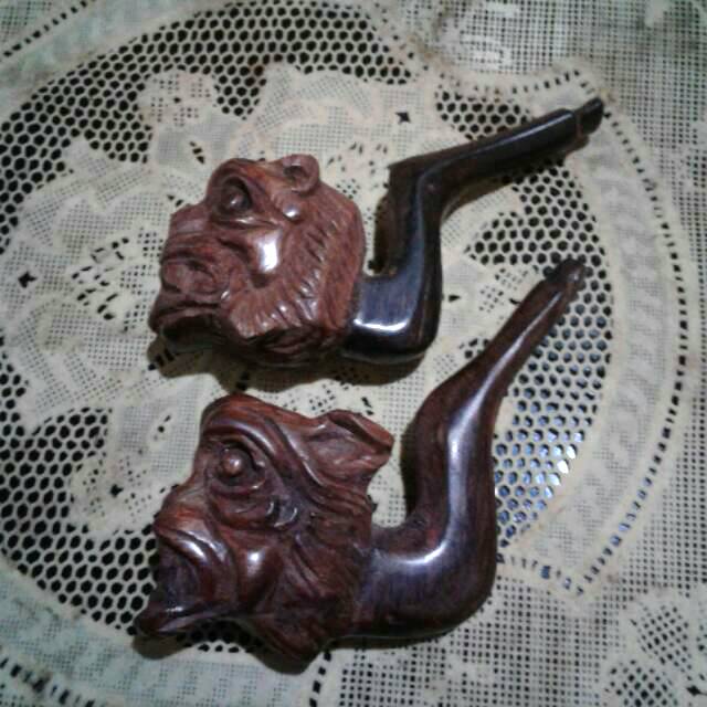 PIPA  ROKOK CANGKLONG STIGI UKIR SINGA