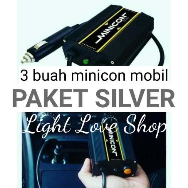 Minicon Penghemat BBM Mobil Paket Silver