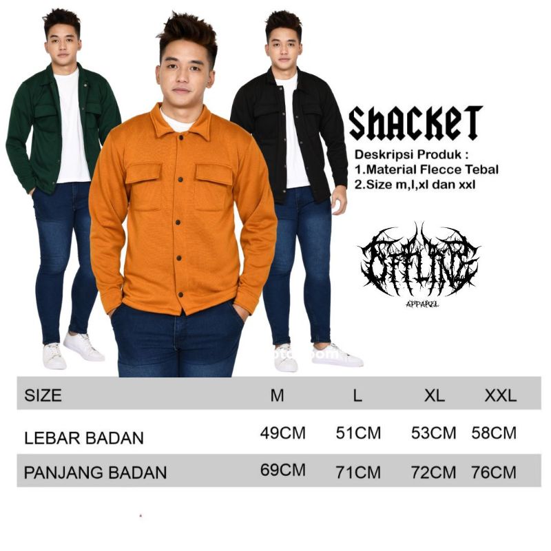 SHACKET JACKET ORIGINAL OFFLINE APPAREL / JACKET PRIA / SEMIPARKA