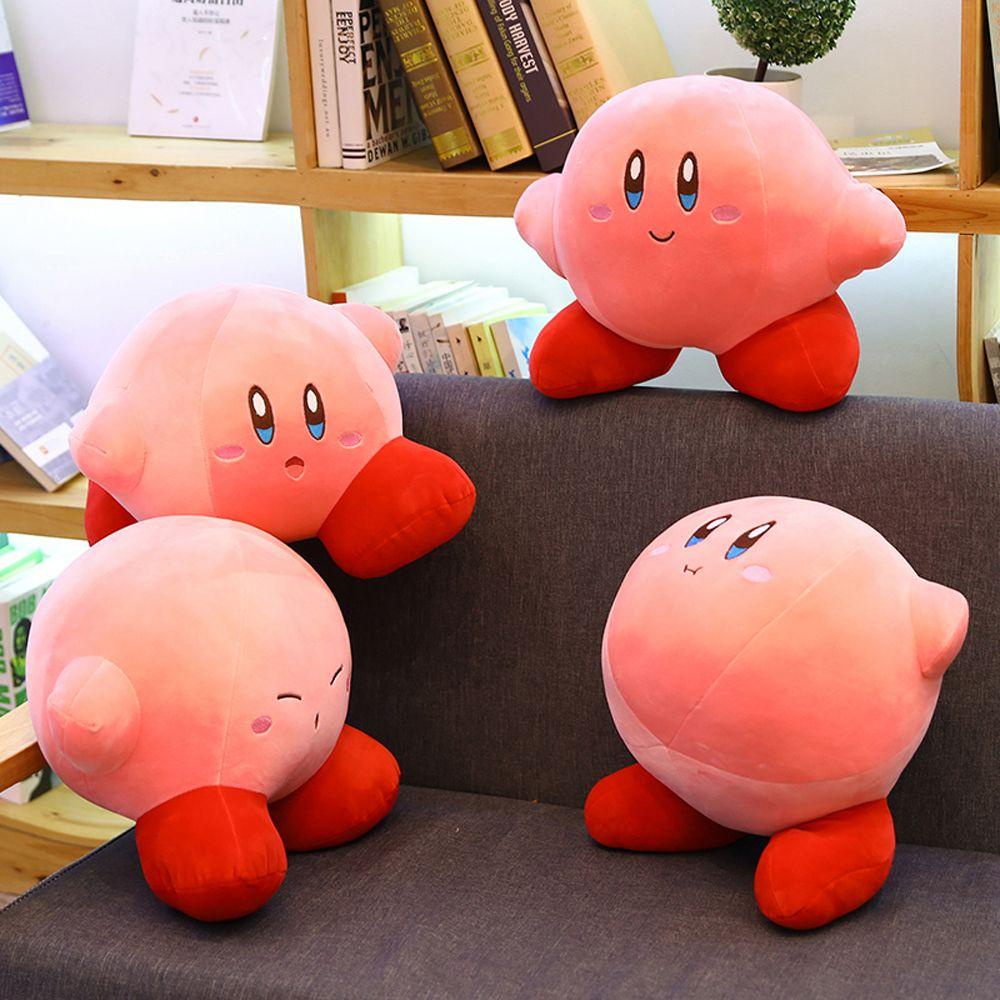 Needway   Mainan Boneka Kartun Kirby Bahan Plush Untuk Dekorasi Rumah / Hadiah Ulang Tahun