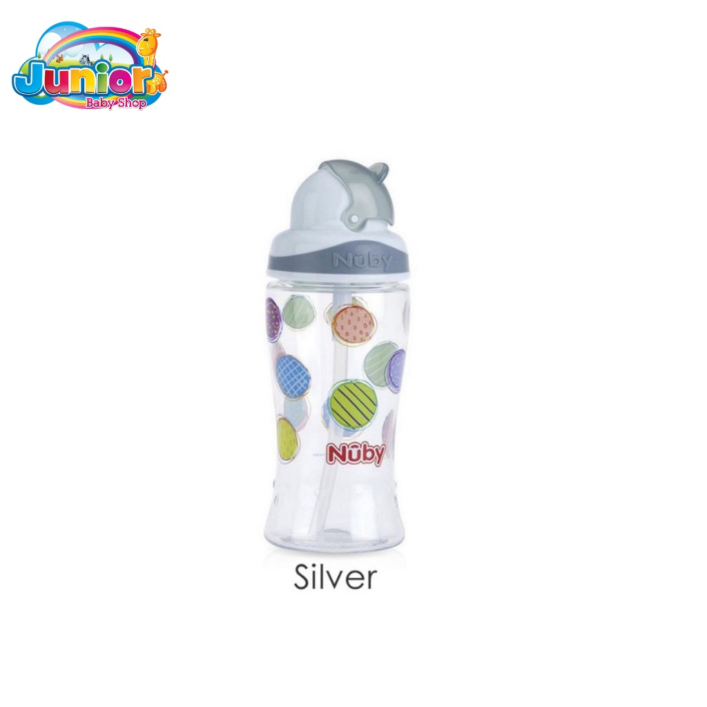 Nuby 360ml Sport Bottle Flipit Straw