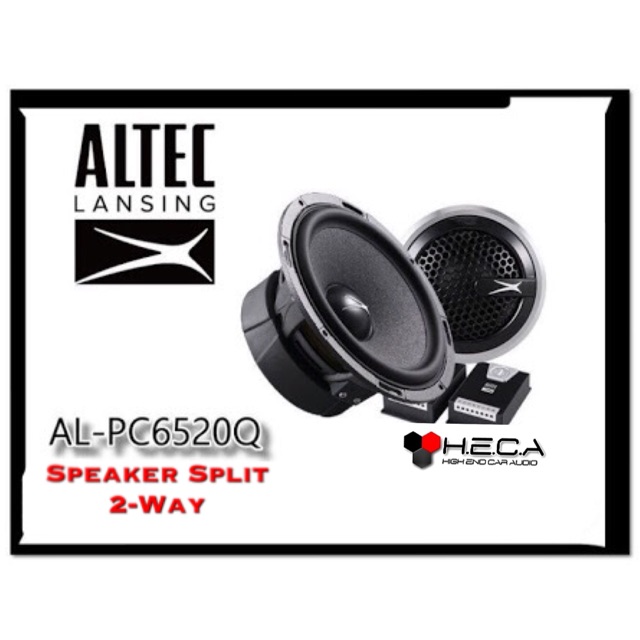 ALTEC Lansing AL-PC6520Q Speaker Split Pintu Mobil Component Set
