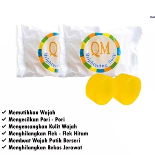 BEAUTY JAYA - QM Brightening Soap Original 100%