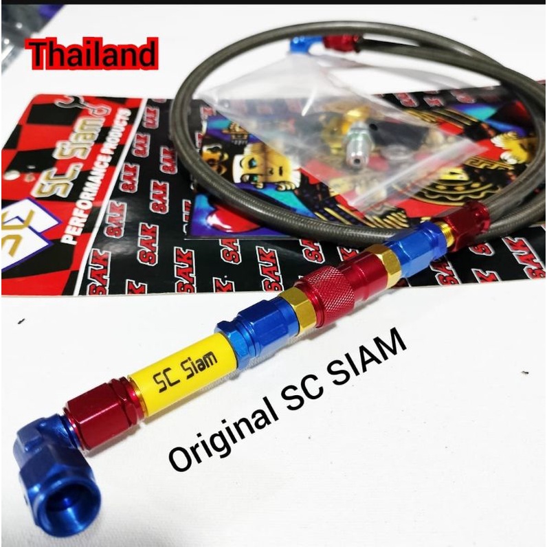 Tali Kabel Slang selang Rem Depan Sc Asli Thailand Model Morin Psi Siam