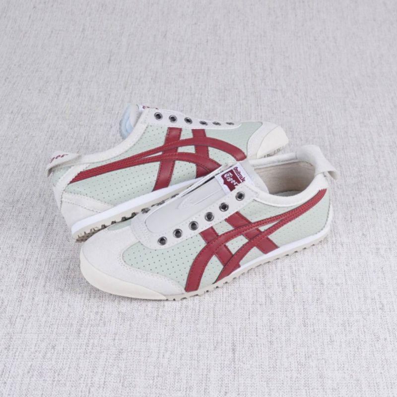 Onitsuka Tiger Mexico 66 Slip On Leather Maron