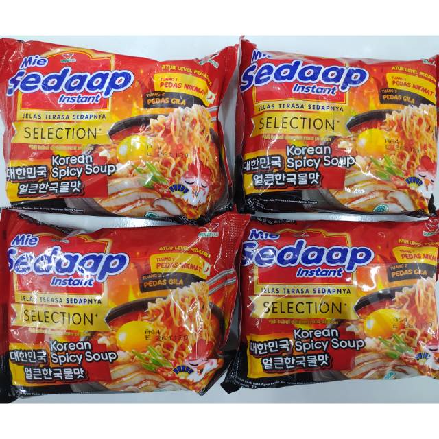 

SEDAAP MIE KUAH KOREAN SPICY SOUP 90GR | MIE RASA VARIAN TERBARU