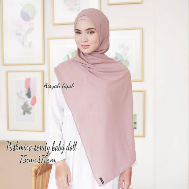 pashmina ceruty babydoll by aisyah hijab