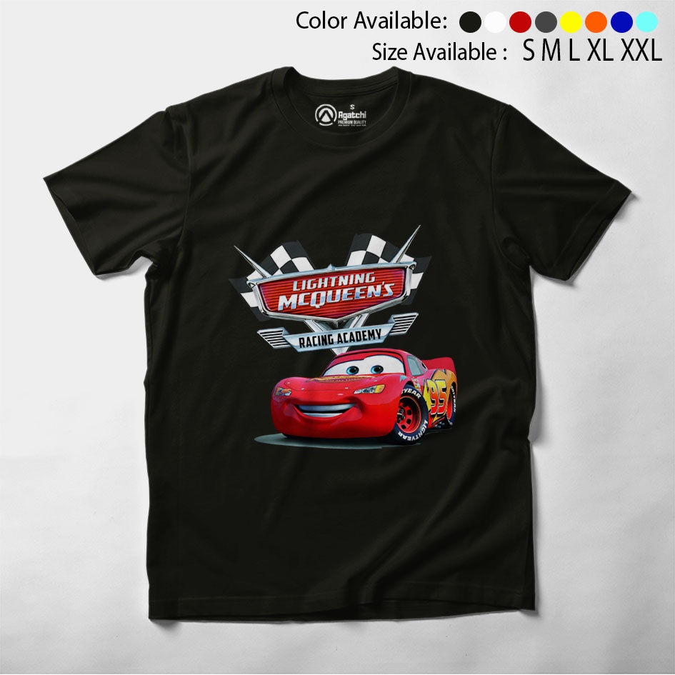 Kaos Atasan Anak Laki Laki Cars Lightning McQueen