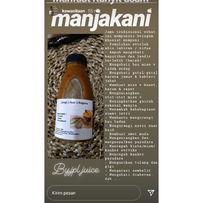 kunyit asam manjakani