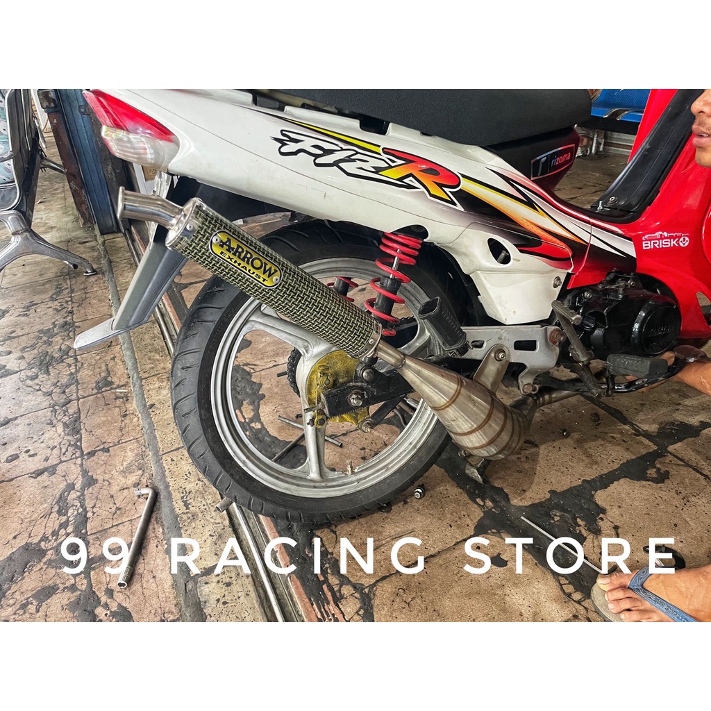 SILENCER KNALPOT ARROW CARBON KEVLAR UNTUK KNALPOT 2 TAK RX KING RGR NSR NINJA R RR SS-6