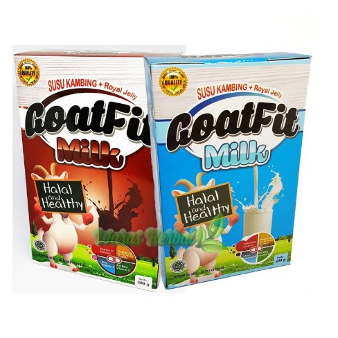 

GOATFIT MILK (Susu Kambing plus Royal Jelly) asli original jual murah