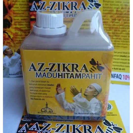 

AZ-ZIKRA madu AZ ZIKRA hitam PAHIT 500 gram ust Arifin Ilham - MMD2309