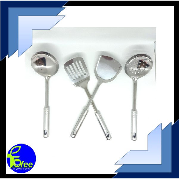 [IMPORT] - Spatula Set 4 in 1 Stainless Stell