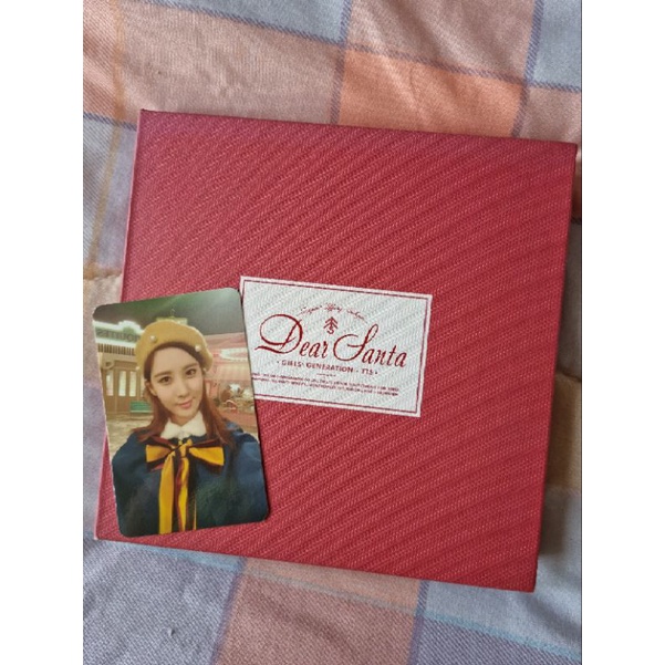 SNSD TTS DEAR SANTA ALBUM (RED) . UNSEALED. BOOKED