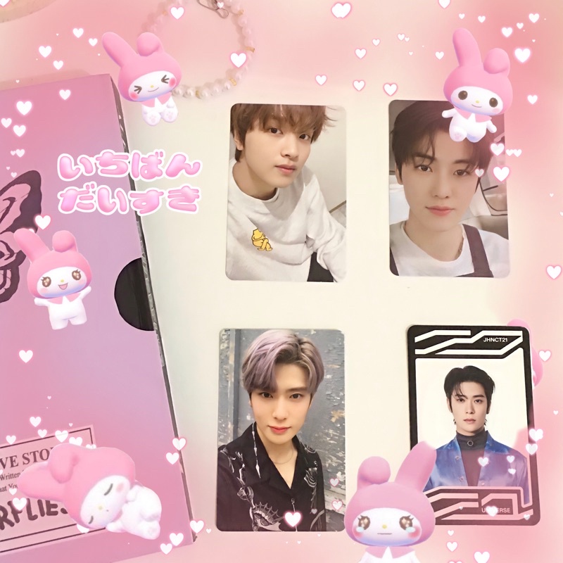 PHOTOCARD NCT HAECHAN CAFE , JAEHYUN DICON , UC JAHYUN, HAECHAN SANRIO, TAEYONG NCIT,NCT DREAM LEMON