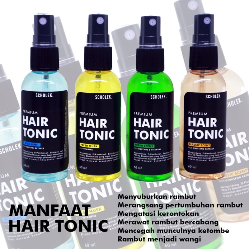 HAIR TONIC PREMIUM extra menthol dan vitamin