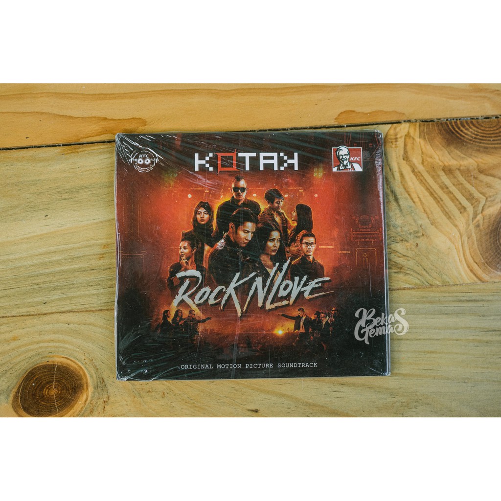 CD Band Kotak Album Rock N Love Segel Original KFC