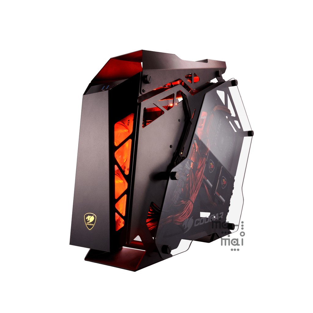 COUGAR GAMING CASE CONQUER MID TOWER Immaculate Tempered Glass