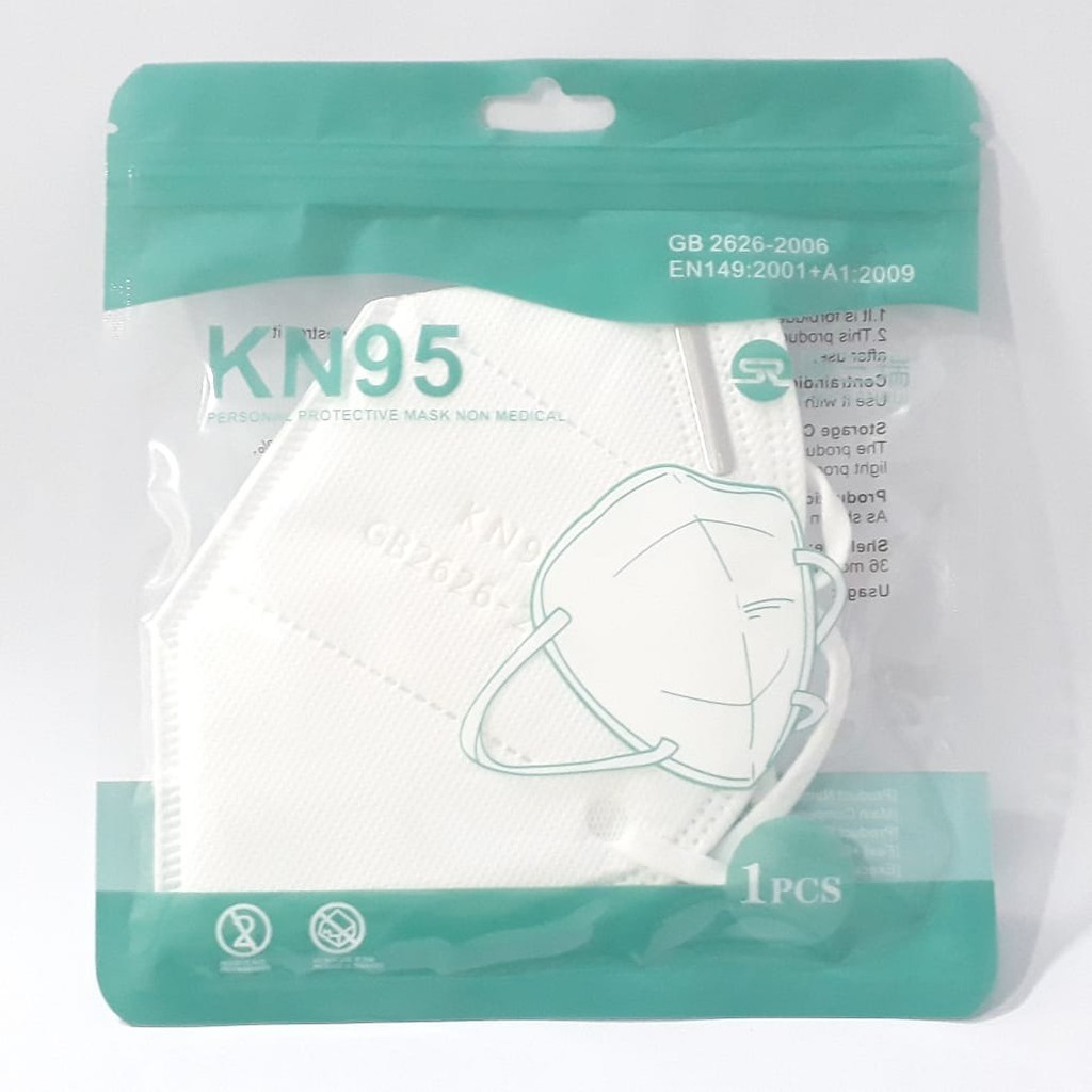 MASKER KN95 ASLI BNPB CE FDA