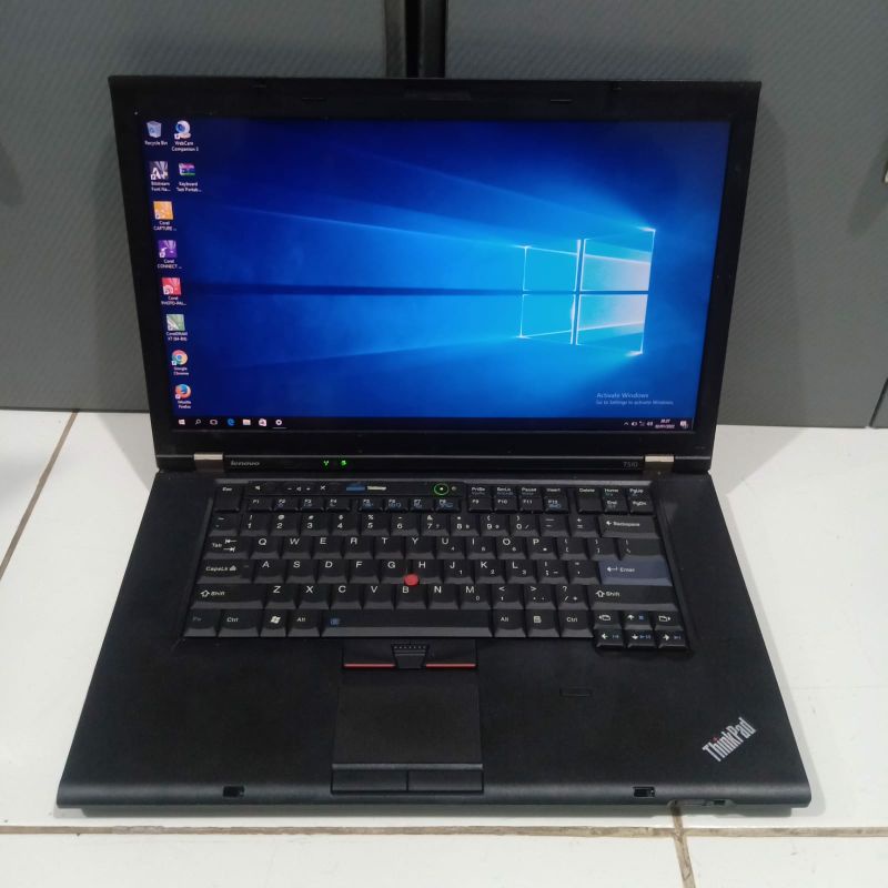 Laptop Lenovo Thinkpad T510 intel Core i5 Ram 4/320Gb, Hd Graphics, Windows 10 siap pakai Mulus,  Black