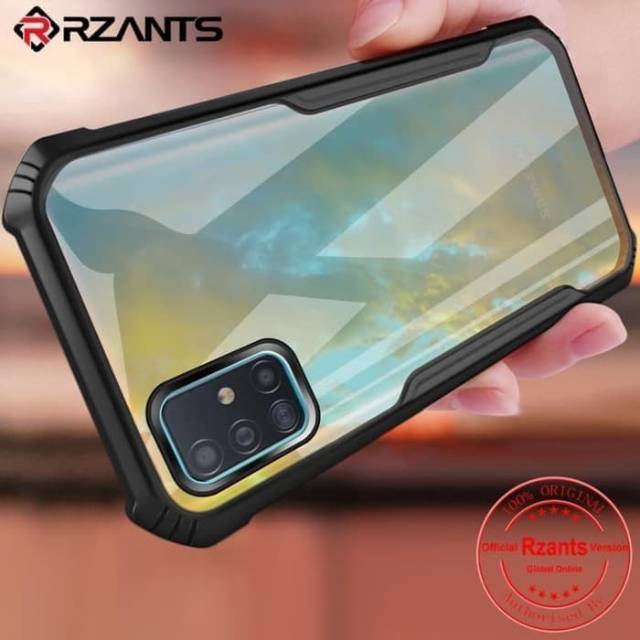 Samsung A31 / A51 / A71 Cover Sockproof Bumper Case Transparan Akrilik Bening