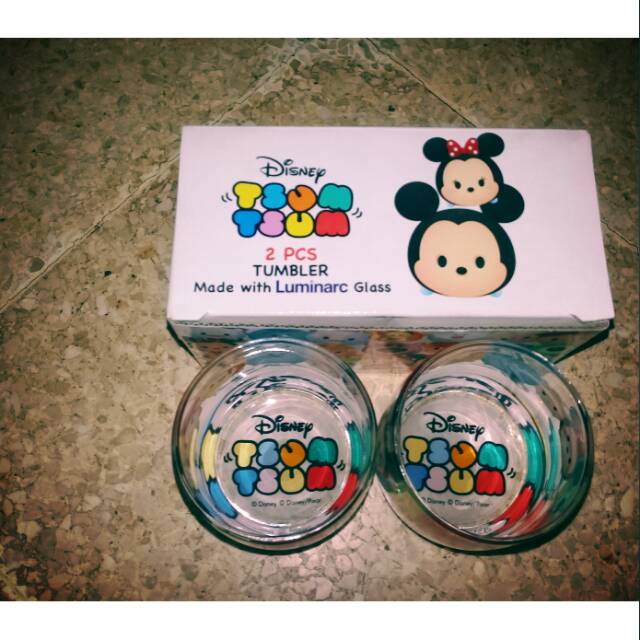 Gelas Tsum Tsum Tumbler Mickey MInnie Disney😍